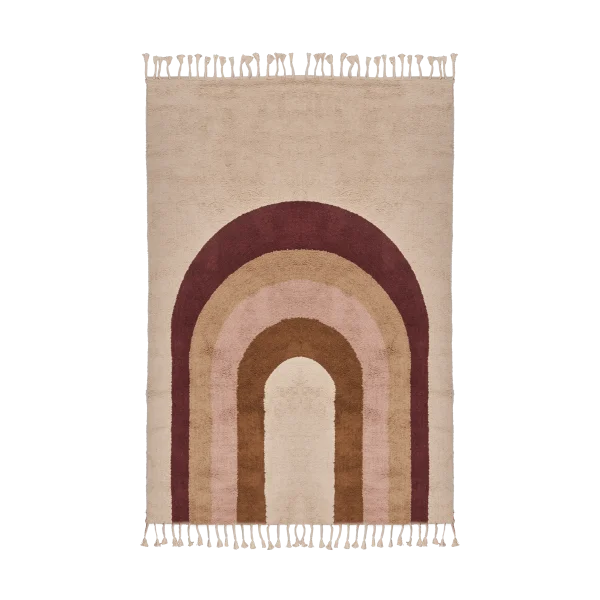 Scandi Living Arc of Colors vloerkleed 170x240 cm Rose