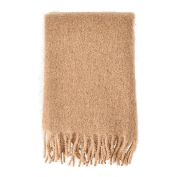 Scandi Living Dune mohair plaid 130x170 cm Wheat