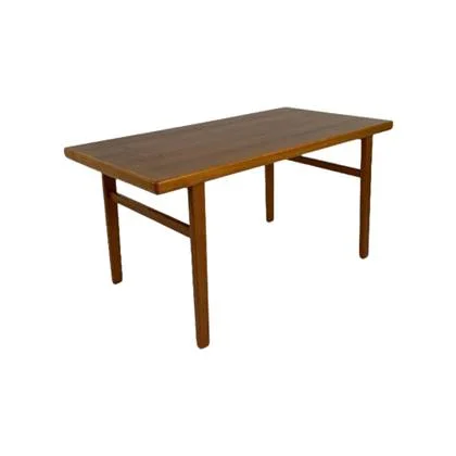 Scandinavisch Vintage Teak Fineren Koffietafel Salontafel