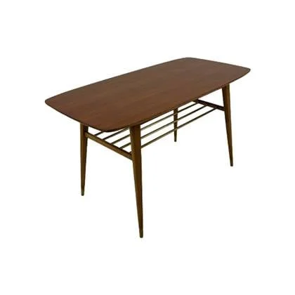 Scandinavisch Vintage Teak Fineren Salontafel Solleftea