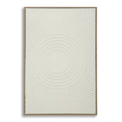 Schilderij op doek met lijst cm 80x3,8x120