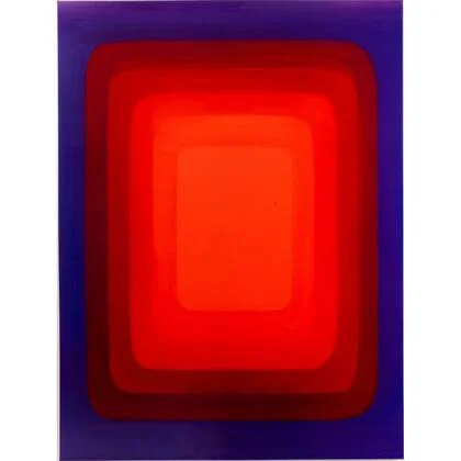 Schilderij Tendency 120x160cm rood Kare Design