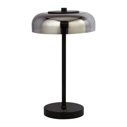 Searchlight Frisbee Tafellamp - Zwart