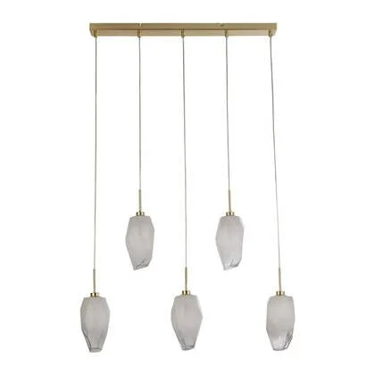 Searchlight Rocky Hanglamp Ø 78 cm - Messing