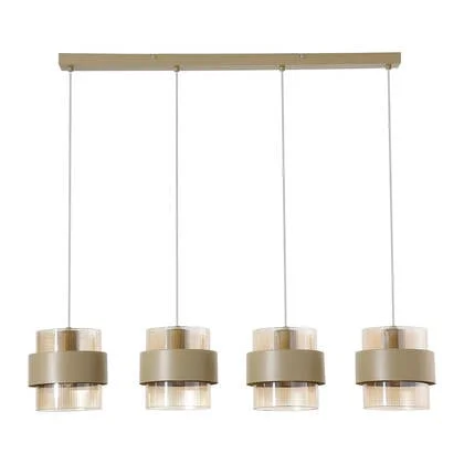 Searchlight Royal Hanglamp 4-lichts - Zand