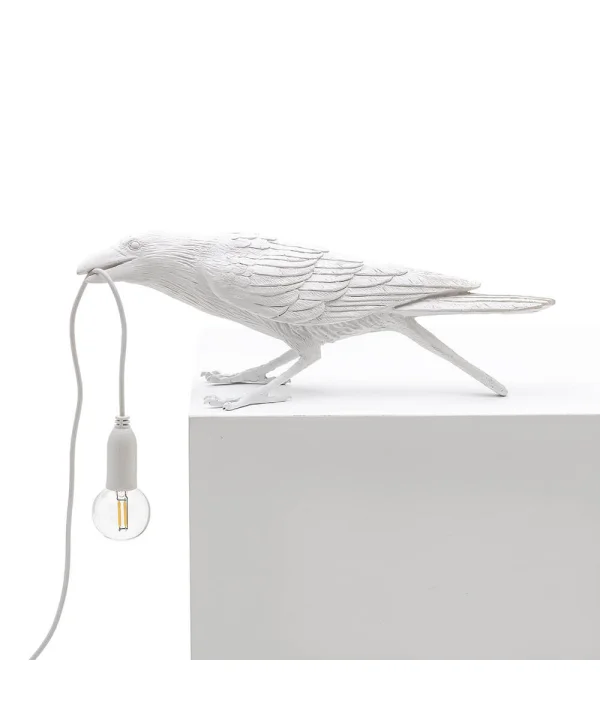 Seletti - Bird Lamp Playing Tafellamp Wit