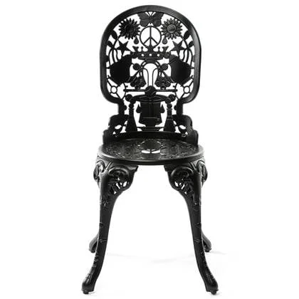 Seletti Industry Garden tuinstoel zwart