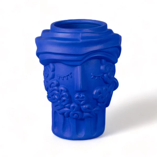 Seletti - Magna Graecia Man Vase Blauw