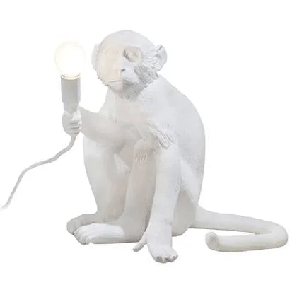 Seletti Monkey Lampresin Sitting