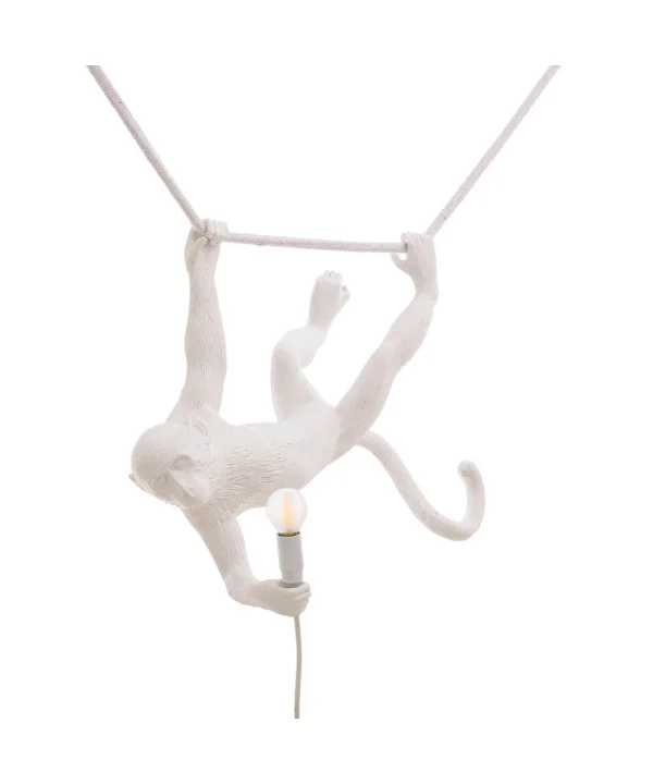 Seletti - Monkey Swing Hanglamp Wit