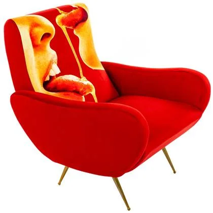 Seletti Toiletpaper Lounge fauteuil honey