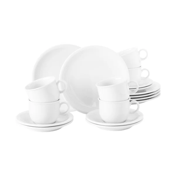 Seltmann Weiden Compact koffieservies 18-delig Wit