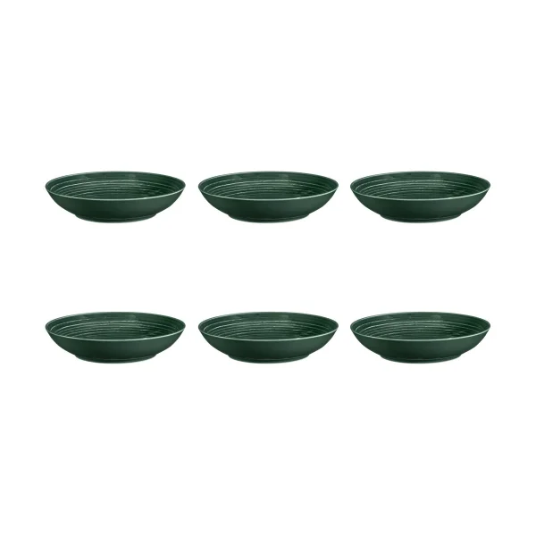 Seltmann Weiden Terra diep bord Ø21,2 cm 6-pack Moss Green