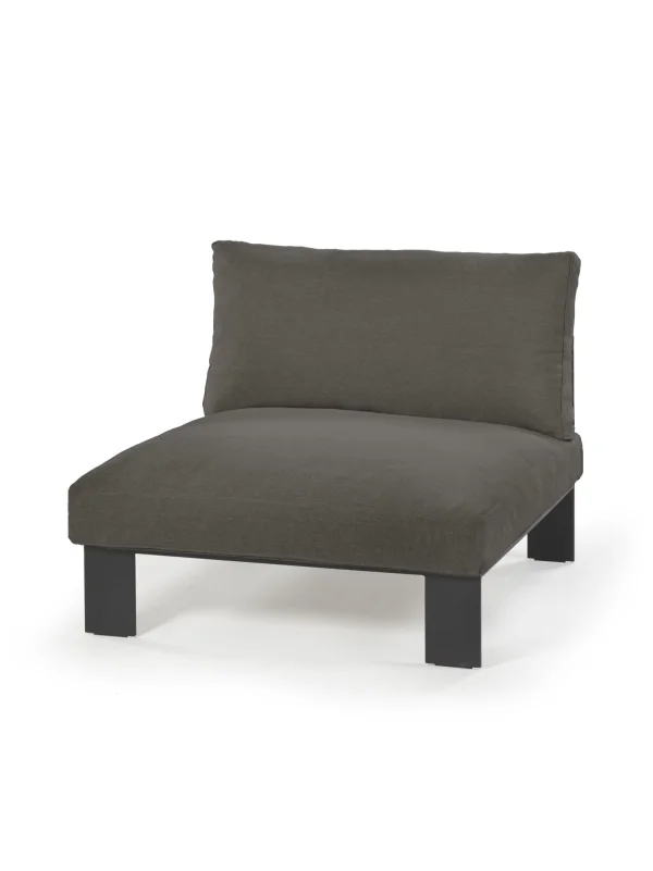 Serax Bench Fauteuil - houtskool - indoor