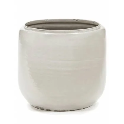 Serax Bloempot-Sierpot Wit D 37 cm H 32 cm