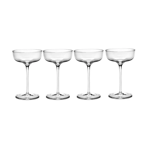 Serax Passe-Partout champagneglas coupe 15 cl 4-pack Helder Passe-Partout champagneglas coupe 15 cl 4-pack Helder