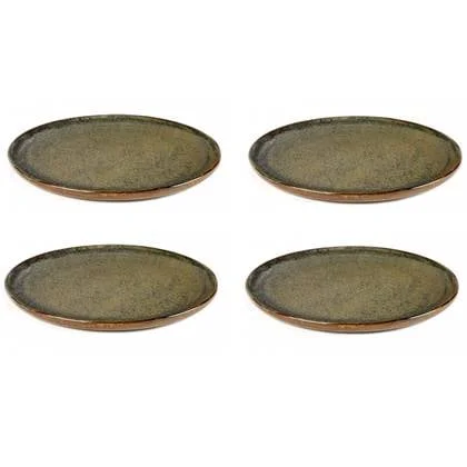 SERAX - Sergio Herman - Surface Bord 4 st. - Ø 27 cm - Indy Grey