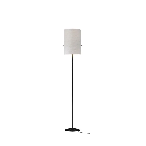 Serien Lighting - Club Vloerlamp L Black/Melange Grey