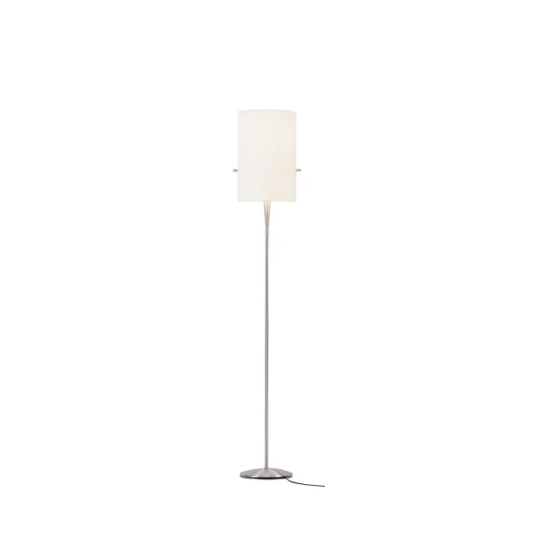 Serien Lighting - Club Vloerlamp L Brushed/Chintz White