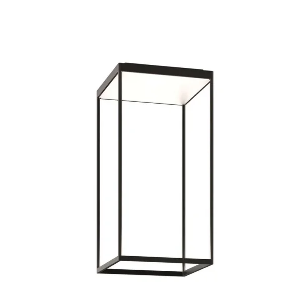 Serien Lighting - Reflex 2 LED plafondlamp, glas, zwart