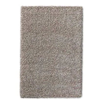 Shaggy Prime Vierkant hoogpolig vloerkleed - Shaggy Prime - wit|zilver