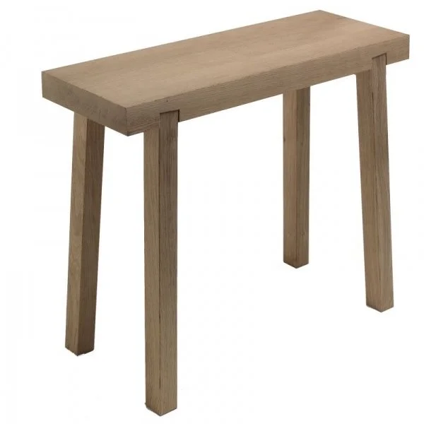 SIDE by SIDE Schemel bankkruk - Eiken onbehandeld