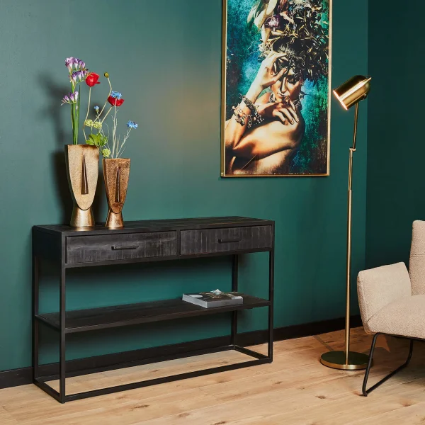 Sidetable Denver Black | 120 cm