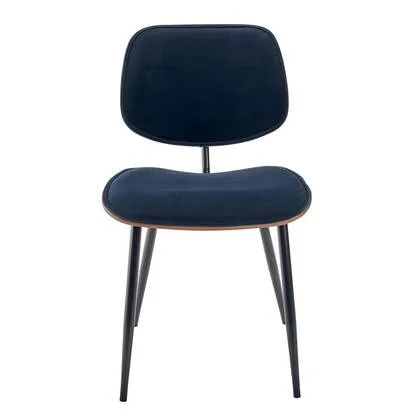Signature - Eetkamerstoelen Olympia - Set van 6 - Blauw