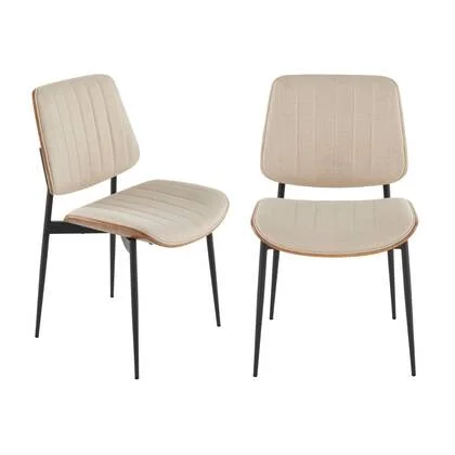 Signature - GISELLE Set van 2 stoelen - H82,5 cm - Beige