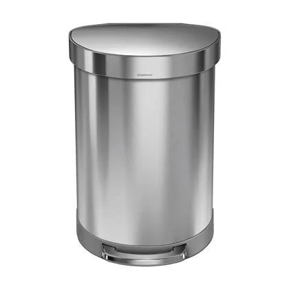 Simplehuman Semi-Round Pedaalemmer 60 Liter