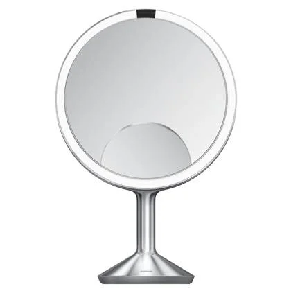 Simplehuman - Spiegel met Sensor, Trio Max, 1x-5x-10x Vergroting, Zilv