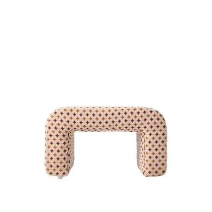 Sissy-Boy Multicolour poef met print