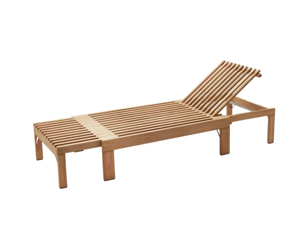 Skagerak by Fritz Hansen Riviera ligbed - teak