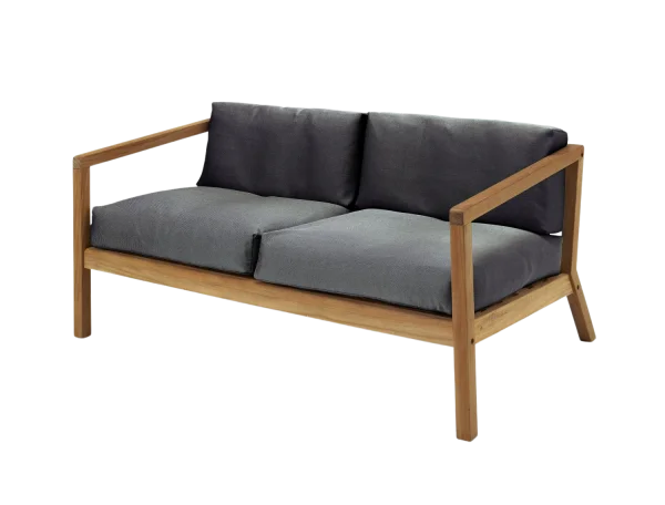 Skagerak by Fritz Hansen Virkelyst bank - Agora Charcoal