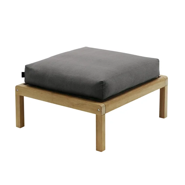 Skagerak by Fritz Hansen Virkelyst poef - Agora Charcoal