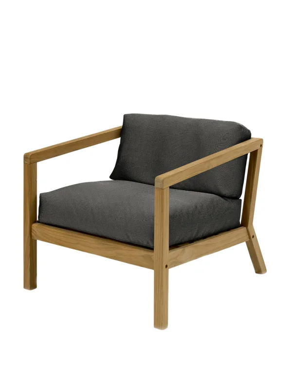 Skagerak by Fritz Hansen Virkelyst stoel - Agora Charcoal