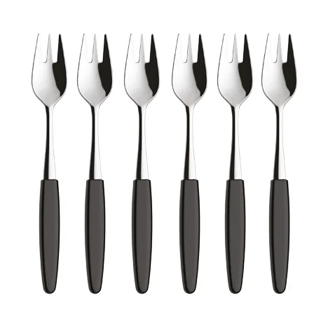 Skaugum of Norway Skaugum dessertlepel 6-pack Urban Black Urban Black