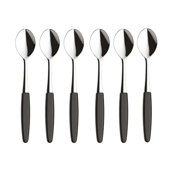 Skaugum of Norway Skaugum koffielepel 6-pack Urban Black Skaugum koffielepel 6-pack Urban Black