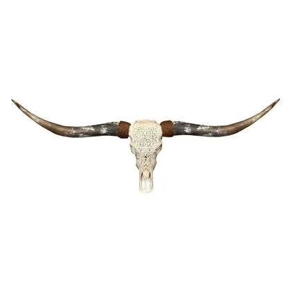 Skull Decoratie - Longhoorn - Skull - Longhorn - Schedel