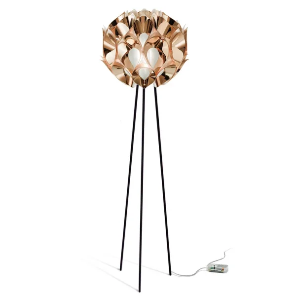 Slamp - Flora design vloerlamp, koper