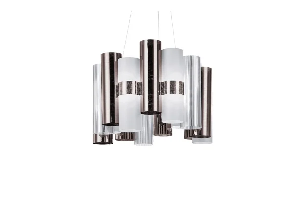 SLAMP - La Lollo Hanglamp M Pewter