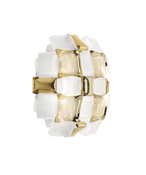 SLAMP - Mida Applique Wandlamp White/Gold