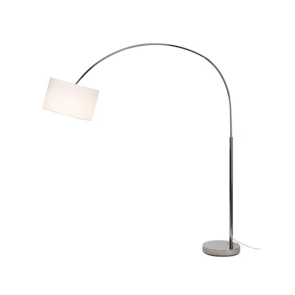 SLV - Fenda Bow Vloerlamp Ø45,5 White/Chrome