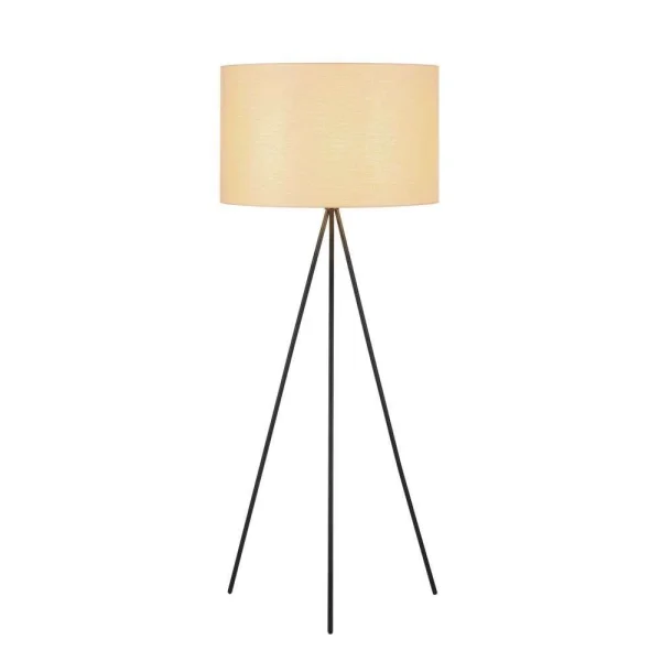 SLV - Fenda Tripod Vloerlamp Ø45,5 Beige/Black