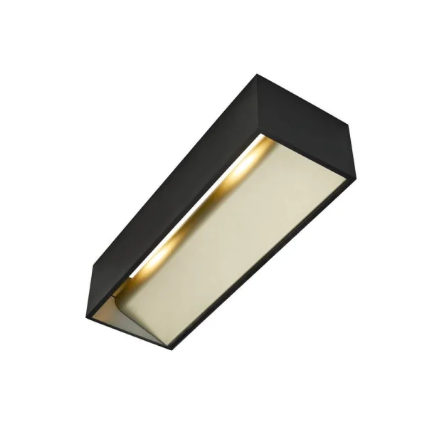 SLV - Logs In L Wandlamp LED Dim. Black/Brass