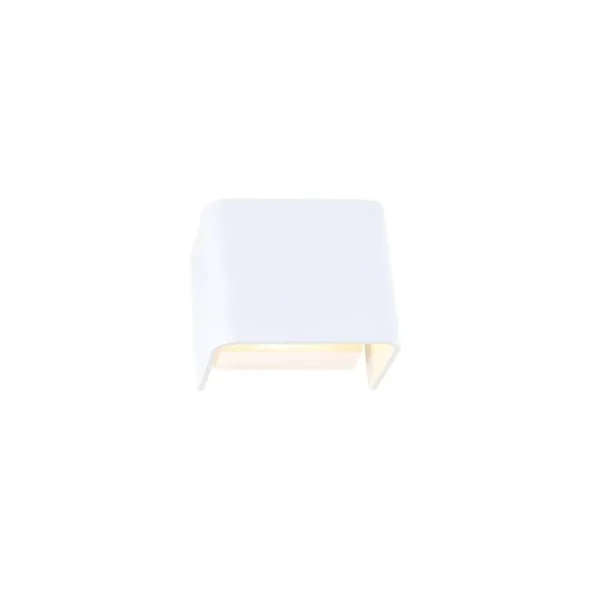 SLV - Mana Square Wandlamp DTW H10xL12 White