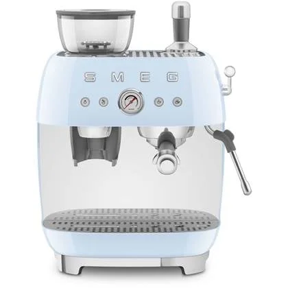 Smeg Espressomachine EGF03PBEU Pastelblauw