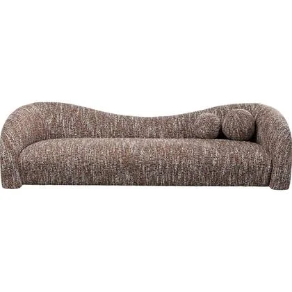 Sofa Livia Melange 3-Zits bruin Kare Design