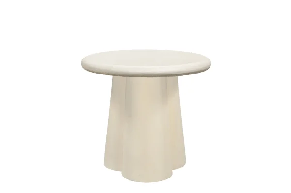 Sohome Ronde Bijzettafel Scottie Beton, 50cm - Beige