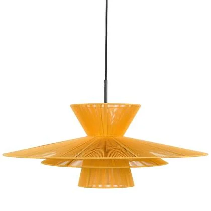 Solle hanglamp L Ø80 Honey